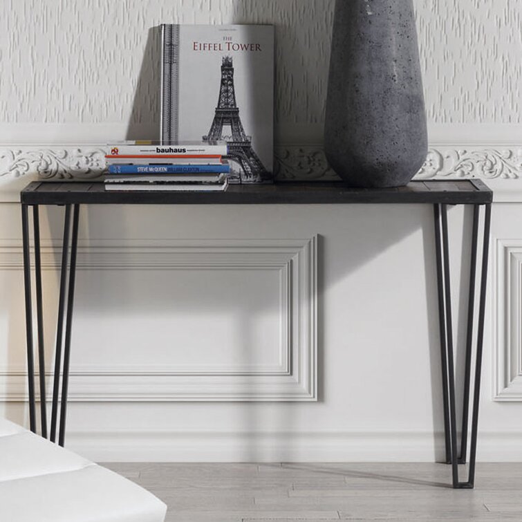 Wayfair grey deals console table